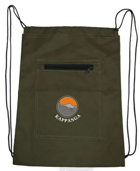 Mochila saco com bolso frontal, modelo CLU-21