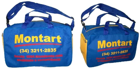 Bolsa baú pequena com alça de ombro, modelo CLU-22