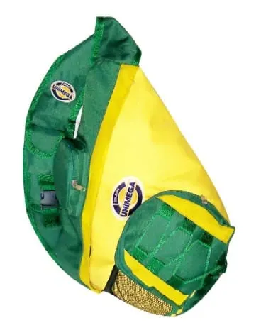 Mochila de uma alça bicolor, modelo MOC-04