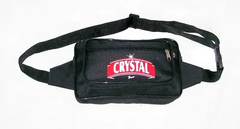 Pochete retangular com bolso frontal, modelo POC-02