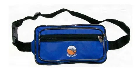 Pochete retangular com zíper frontal, modelo POC-08