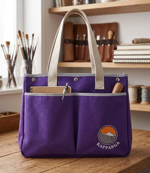 Sacola organizadora com bolsos externos, modelo SAC-14