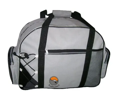 Bolsa de viagem arredondada com bolsos de tela, modelo VIA-16